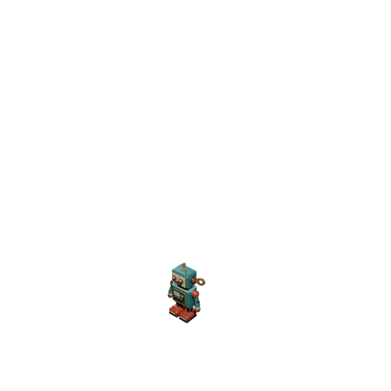 Retro Wind-Up Robot
