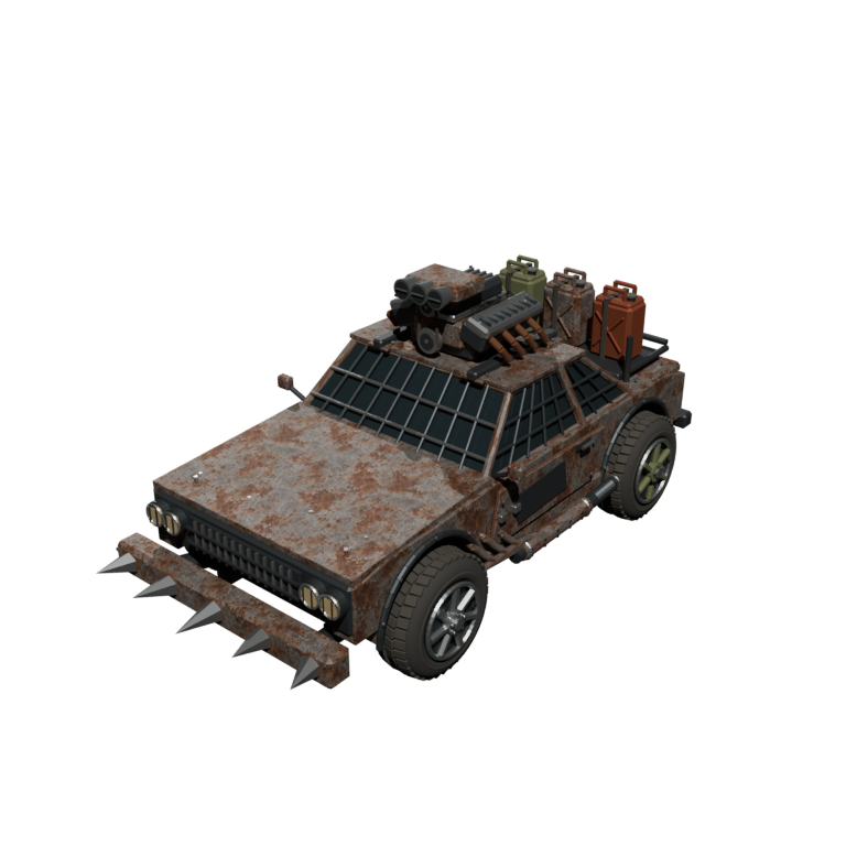 Wasteland Interceptor — Rustfang