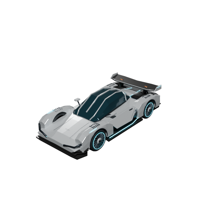 NIVAL H-01 — Cyberpunk Hover Supercar
